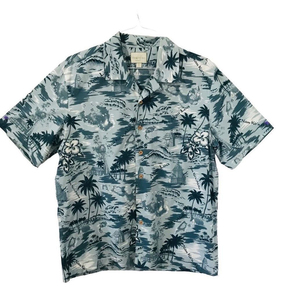 Trader bay short sleeve shirt size M￼.    A348